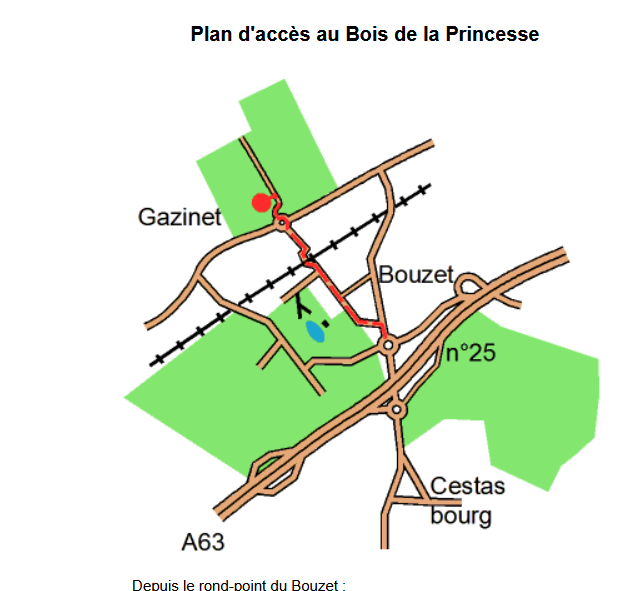 plan d 'accès